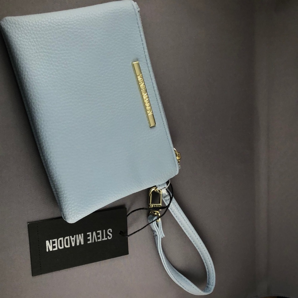 Steve Madden Blue Wallet